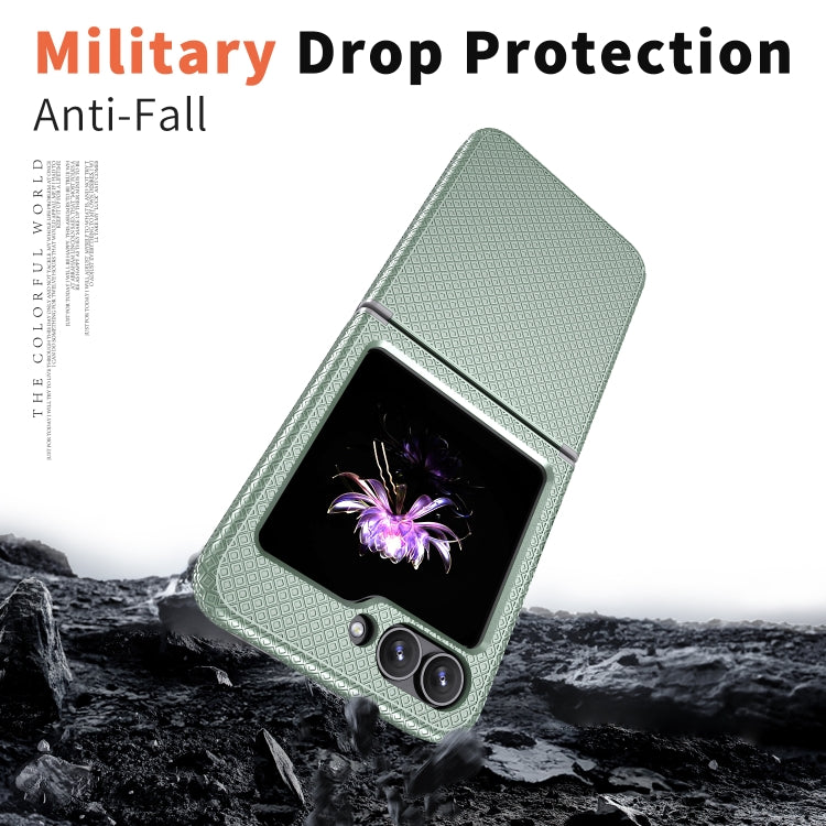 Checkered Pattern TPU+PC Shockproof Phone Case, For Samsung Galaxy Z Flip6 / Flip7 FE