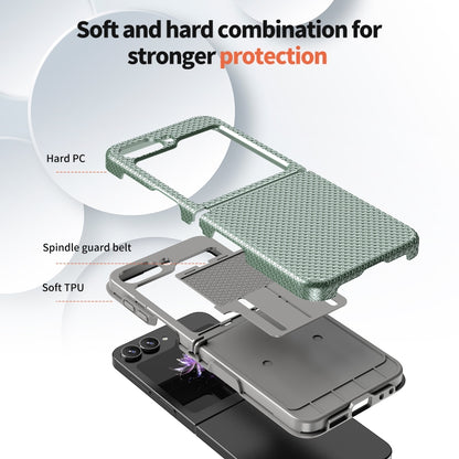 Checkered Pattern TPU+PC Shockproof Phone Case, For Samsung Galaxy Z Flip6 / Flip7 FE