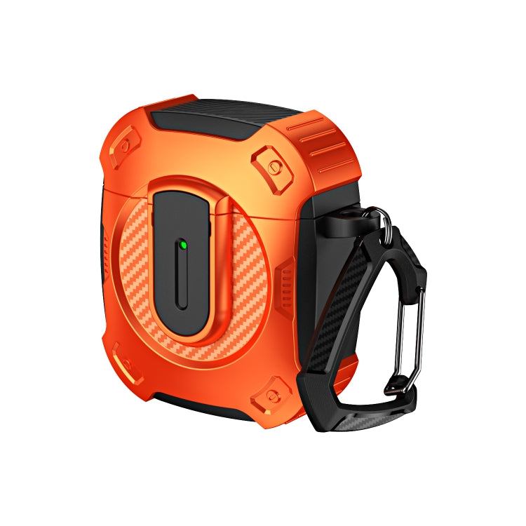 Lock Shockproof Bluetooth Earphone Protective Case, For AirPods Pro, For AirPods 2 / 1