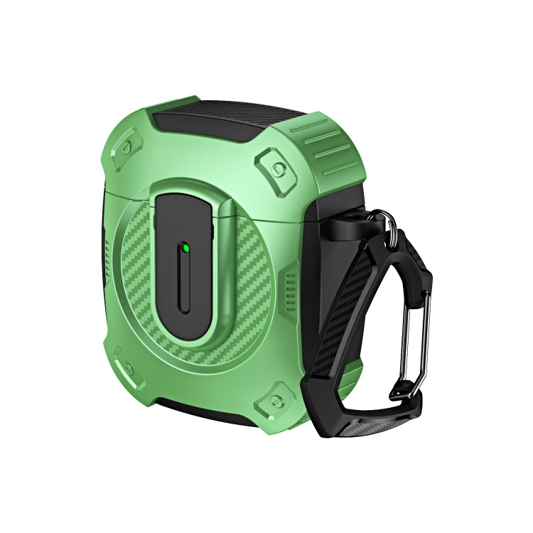 Lock Shockproof Bluetooth Earphone Protective Case, For AirPods Pro, For AirPods 2 / 1