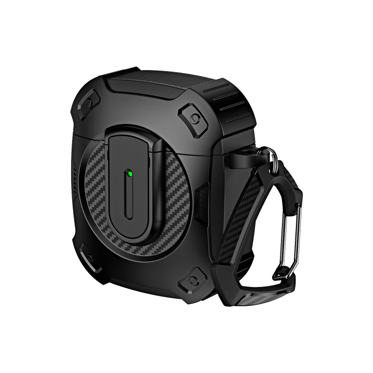 Lock Shockproof Bluetooth Earphone Protective Case, For AirPods Pro, For AirPods 2 / 1
