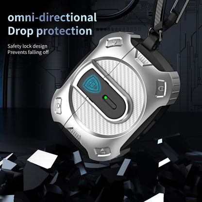 Lock Shockproof Bluetooth Earphone Protective Case, For AirPods Pro, For AirPods 2 / 1