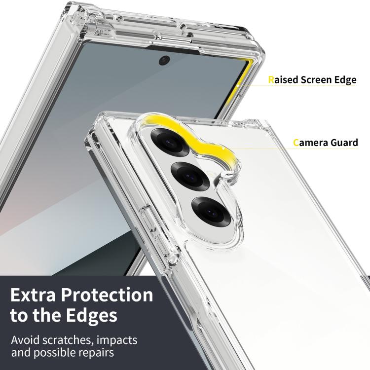 Scratchproof Acrylic TPU Phone Case, For Samsung Galaxy Z Fold8 5G, For Samsung Galaxy Z Fold7 5G, For Samsung Galaxy Z Flip7 5G, For Samsung Galaxy Z Flip6, For Samsung Galaxy Z Fold6