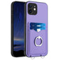 R20 Ring Card Holder Phone Case, For iPhone 12 mini, For iPhone 11 Pro Max, For iPhone 11, For iPhone 11 Pro