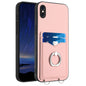 R20 Ring Card Holder Phone Case, For iPhone XS / X, For iPhone XR, For iPhone XS Max, For iPhone 8 Plus / 7 Plus