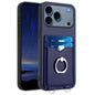 R20 Ring Card Holder Phone Case, For iPhone 18 Pro / 17 Pro, For iPhone 18 Pro Max / 17 Pro Max, For iPhone 17, For iPhone Air