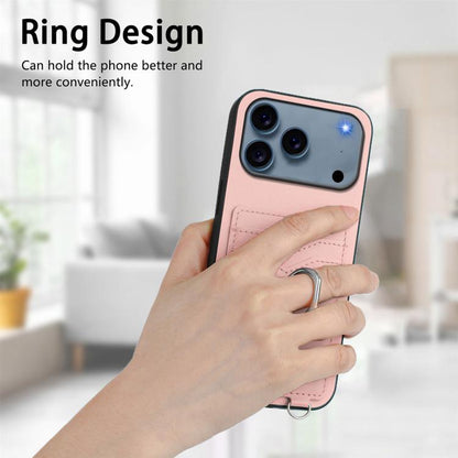 R20 Ring Card Holder Phone Case, For iPhone 18 Pro / 17 Pro, For iPhone 18 Pro Max / 17 Pro Max, For iPhone 17, For iPhone Air
