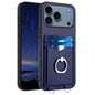 R20 Ring Card Holder Phone Case, For iPhone 18 Pro / 17 Pro, For iPhone 18 Pro Max / 17 Pro Max, For iPhone 17, For iPhone Air