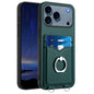 R20 Ring Card Holder Phone Case, For iPhone 18 Pro / 17 Pro, For iPhone 18 Pro Max / 17 Pro Max, For iPhone 17, For iPhone Air