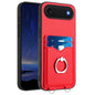 R20 Ring Card Holder Phone Case, For iPhone 17 Pro Max, For iPhone 17 Pro, For iPhone 17, For iPhone Air