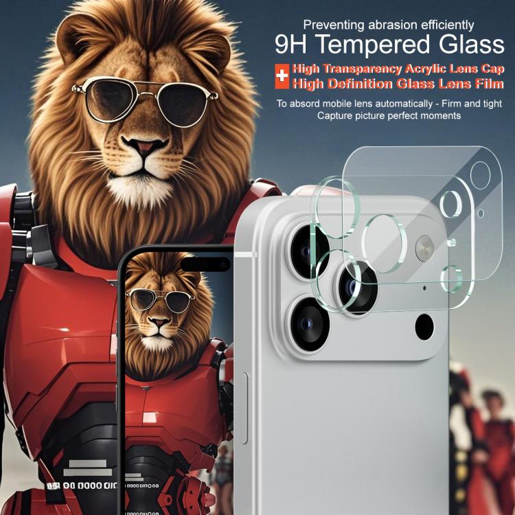 imak High Definition Integrated Glass Lens Film, For iPhone 17 Pro Max, For iPhone 17 Pro, For iPhone 17, For iPhone Air, For iPhone 16e, For iPhone 16 Pro / 16 Pro Max, For iPhone 16 / 16 Plus