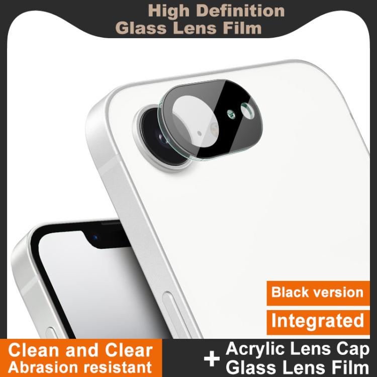 imak High Definition Integrated Glass Lens Film Black Version, For iPhone 16e / 17e, For iPhone 17 Pro Max, For iPhone 17 Pro, For iPhone 17, For iPhone Air, For iPhone 16 Pro / 16 Pro Max, For iPhone 16 / 16 Plus