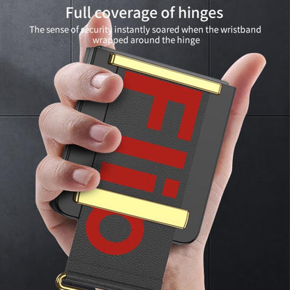 GKK Integrated Ultra-thin Wristband Holder Phone Case, For Samsung Galaxy Z Flip7 5G, For Samsung Galaxy Z Flip6 / Flip7 FE