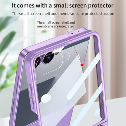 GKK Integrated Ultra-thin Wristband Holder Phone Case, For Samsung Galaxy Z Flip7 5G, For Samsung Galaxy Z Flip6 / Flip7 FE