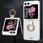 GKK Ultra-thin PC Full Coverage Phone Case with Ring Holder, For Samsung Galaxy Z Flip6 / Flip7 FE