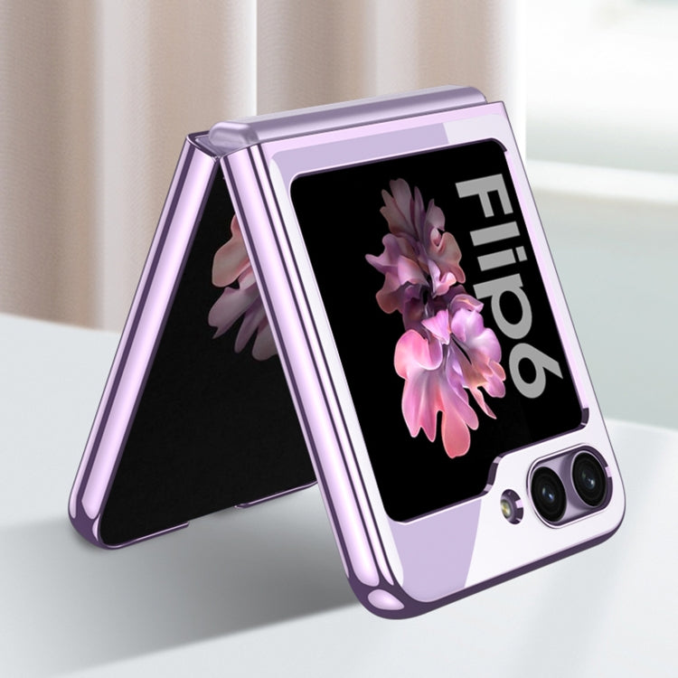 GKK Electroplating Full Coverage Phone Case, For Samsung Galaxy Z Flip6 / Flip7 FE