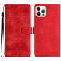 Cherry Blossom Butterfly Skin Feel Embossed PU Phone Case, For iPhone 15 Pro Max, For iPhone 15 Pro, For iPhone 15 Plus