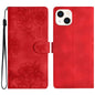 Cherry Blossom Butterfly Skin Feel Embossed PU Phone Case, For iPhone 13 mini, For iPhone 12 Pro Max, For iPhone 12 Pro