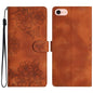 Cherry Blossom Butterfly Skin Feel Embossed PU Phone Case, For iPhone 16e / 17e, For iPhone 17 Pro Max, For iPhone 17 Pro