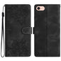 Cherry Blossom Butterfly Skin Feel Embossed PU Phone Case, For iPhone 16e / 17e, For iPhone 17 Pro Max, For iPhone 17 Pro