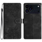 Cherry Blossom Butterfly Skin Feel Embossed PU Phone Case, For iPhone 18 Pro / 17 Pro, For iPhone 18 Pro Max / 17 Pro Max, For iPhone 16e / 17e