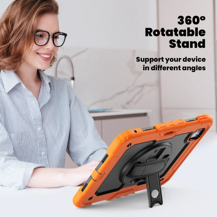 Silicone Hybrid PC Tablet Case with Shoulder Strap