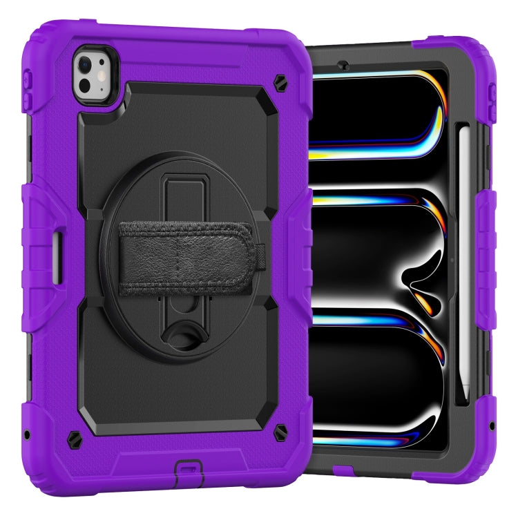 Silicone Hybrid PC Tablet Case with Shoulder Strap