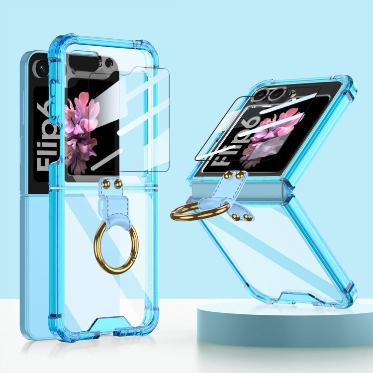 GKK Airbag Ring Full Coverage Phone Case with Tempered Film