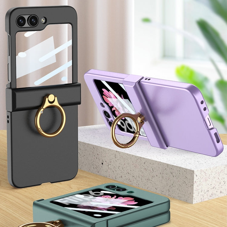 GKK Integrated Ultra-thin Hinge Full Coverage Phone Case with Ring