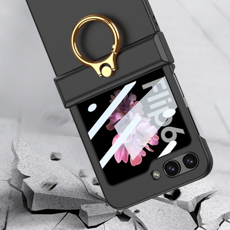 GKK Integrated Ultra-thin Hinge Full Coverage Phone Case with Ring