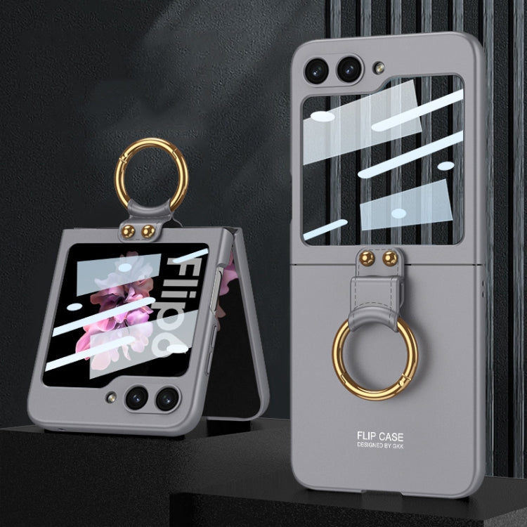 GKK Integrated Ultra-thin PC Full Coverage Phone Case with Ring Holder