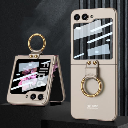 GKK Integrated Ultra-thin PC Full Coverage Phone Case with Ring Holder