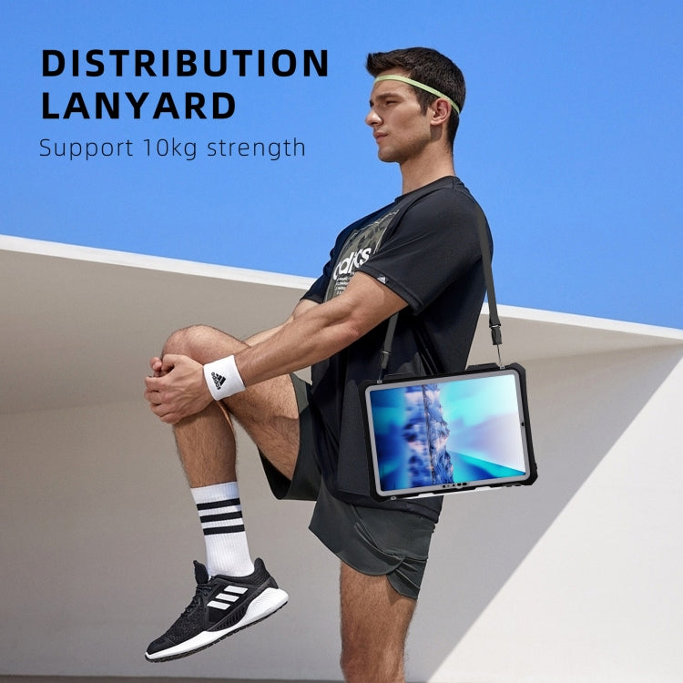 RedPepper IP68 Waterproof PC + TPU Case with Lanyard & Swivel Bracket, For iPad Pro 11 2025 / 2024