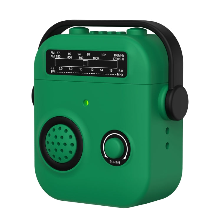 Radio Style Wireless Bluetooth Earphones Shockproof Protective Case, For AirPods 2 / 1
