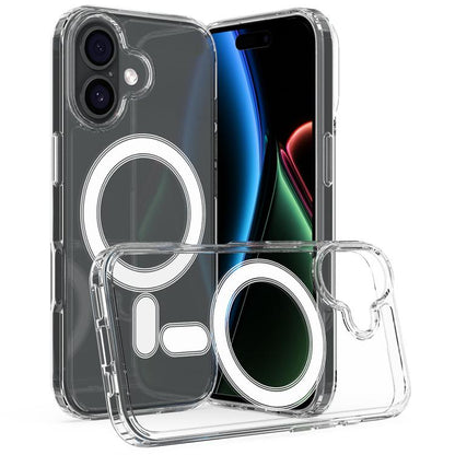 MagSafe Clear Acrylic PC Hybrid TPU Phone Case, For iPhone 18, For iPhone 18 Pro C-type, For iPhone 18 Pro, For iPhone 18 Pro Max C-type, For iPhone 18 Pro Max, For iPhone 17 Pro Max, For iPhone 17 Pro Max C-type, For iPhone 17 Pro                     ...