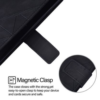 Crossbody 3D Embossed Flip Leather Phone Case, For vivo S19, For vivo Y28 4G, For vivo X100 Pro, For vivo X100