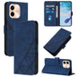 Crossbody 3D Embossed Flip Leather Phone Case, For vivo S19, For vivo Y28 4G, For vivo X100 Pro, For vivo X100