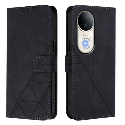 Crossbody 3D Embossed Flip Leather Phone Case, For vivo S20, For vivo S20 Pro, For vivo Y300, For vivo S19 Pro