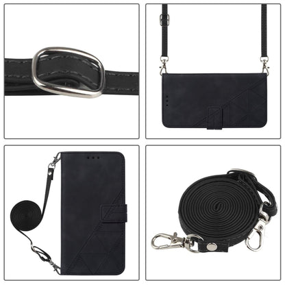 Crossbody 3D Embossed Flip Leather Phone Case, For vivo S20, For vivo S20 Pro, For vivo Y300, For vivo S19 Pro