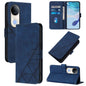 Crossbody 3D Embossed Flip Leather Phone Case, For vivo S20, For vivo S20 Pro, For vivo Y300, For vivo S19 Pro