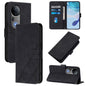 Crossbody 3D Embossed Flip Leather Phone Case