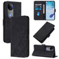 Crossbody 3D Embossed Flip Leather Phone Case