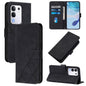 Crossbody 3D Embossed Flip Leather Phone Case