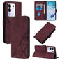 Crossbody 3D Embossed Flip Leather Phone Case