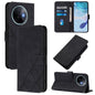Crossbody 3D Embossed Flip Leather Phone Case, For vivo S30 Pro mini, For vivo S30, For vivo X200s, For vivo Y39 5G Global