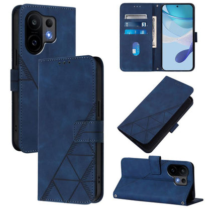 Crossbody 3D Embossed Flip Leather Phone Case, For vivo S30 Pro mini, For vivo S30, For vivo X200s, For vivo Y39 5G Global