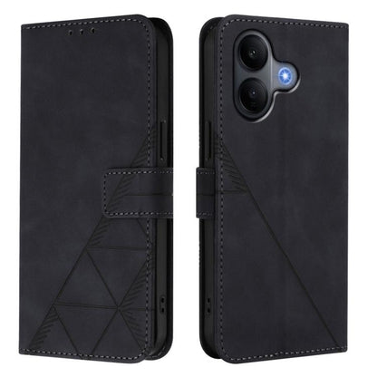 Crossbody 3D Embossed Flip Leather Phone Case, For vivo V60 Lite 5G Global, For vivo Y400 5G Global, For vivo Y400 4G, For vivo V60 5G Global