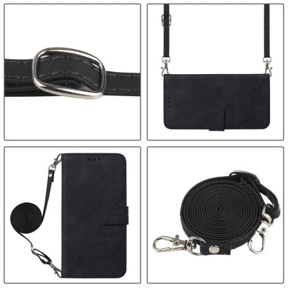 Crossbody 3D Embossed Flip Leather Phone Case, For vivo V60 Lite 5G Global, For vivo Y400 5G Global, For vivo Y400 4G, For vivo V60 5G Global