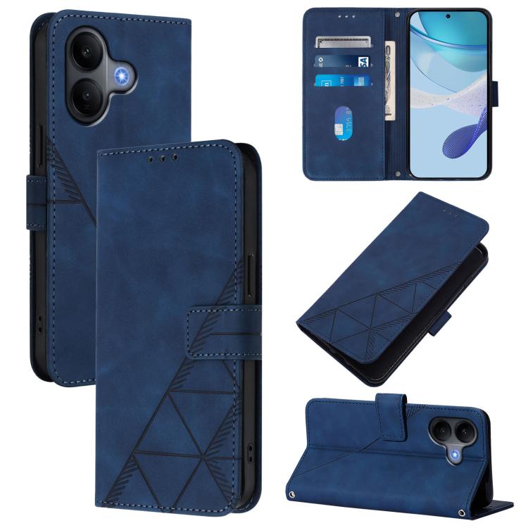 Crossbody 3D Embossed Flip Leather Phone Case, For vivo V60 Lite 5G Global, For vivo Y400 5G Global, For vivo Y400 4G, For vivo V60 5G Global