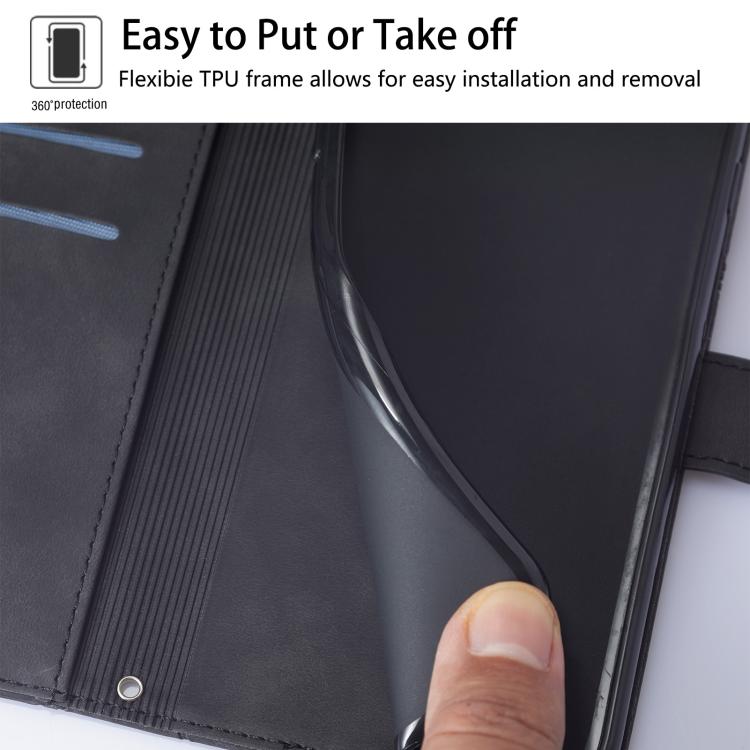 Crossbody 3D Embossed Flip Leather Phone Case